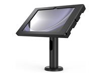 Montážní sada (kryt, stojan) - odkrytá přední/zadní kamera a senzory - pro tablet - výška - uzamykatelný - kovový rám - černá - velikost obrazovky: 11" - pro Samsung Galaxy Tab A9+