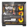 Počítačová skriňa DarkFlash C280 (čierna) + 7 ventilátorov