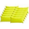vidaXL Poťah na podložku 12 pcs HEERLEN Žiarivá zelená 40 x 80 cm