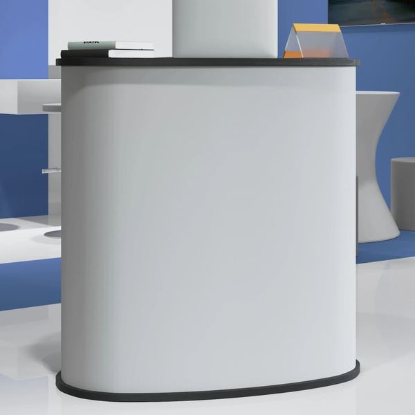 vidaXL Výstavný pult skladací 90x48x93 cm kompozitné drevo