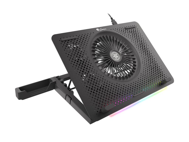 Chladiaca podložka pre NB Genesis Oxid 450 RGB do 15.6'', hliníkové telo