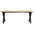 vidaXL Jedálenský stôl 200x100x76 cm borovicové drevo