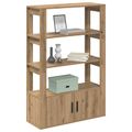 vidaXL Servírovacia skriňa dub artisan 30 x 80 x 119.5 cm