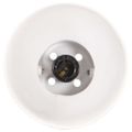 vidaXL Industriálna nástenná lampa biela 65x25 cm E27