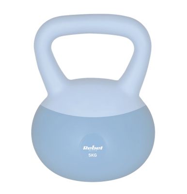 Kettlebell Soft Vinylový 5 kg REBEL ACTIVE RBA-2333-05