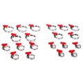 Hadičová spona s motýľom MECHANIC CONNECT SET 20, 10-44mm, 20ks SIXTOL