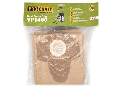 Vrecká do vysávača PROCRAFT VP1400 5ks