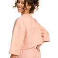 Dámske tričko Cropped Serenity Pink - BeastPink, veľkosť L, veľkosť oblečenia L