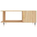 vidaXL Konferenčný stolík dub sonoma 90x50x40 cm kompozitné drevo