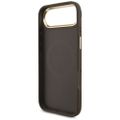 Puzdro Guess 4G Strass Logo & Big Strap Metal Buttons MagSafe pre iPhone Air hnedá