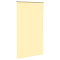 vidaXL Zatemňovacia roleta žltá 125x230 cm šírka látky 121,6 cm polyester