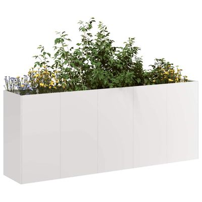 VidaXL kvetináč 200x40x80 cm Nerezová oceľ