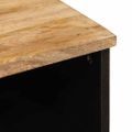 vidaXL TV skrinka s poličkou Hnedá 70 x 33 x 46 cm Masívne mango drevo