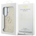 Obal Guess Fixed Glitter Big 4G Metal Logo pre Samsung Galaxy S26 Ultra zlatý