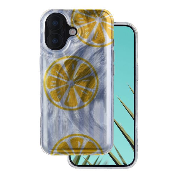 Ultra Trendy letné puzdro pre iPhone 17 6,3" citrón