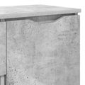 vidaXL Servírovacia skriňa so zásuvkou Betónová šedá 100 x 30 x 65,6
