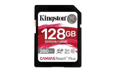 Kingston Canvas React Plus/SDXC/128 GB/UHS-II U3 ??/ Class 10
