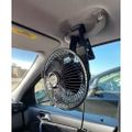 Otočný ventilátor s klipom Xtrobb 23194 do auta, 12V, 1,2m Otočný ventilátor s klipem Xtrobb 23194 do auta, 12V, 1,2m