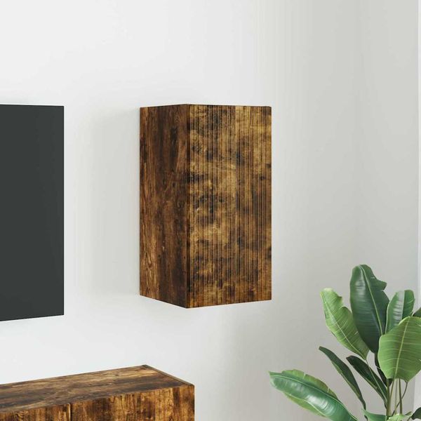 vidaXL TV nástenná skriňa Dymová dub 30 x 31 x 60 cm Kompozitné drevo