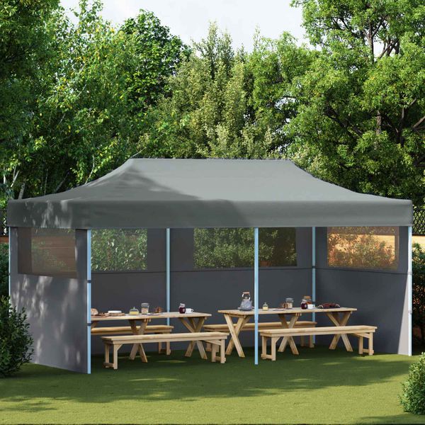 vidaXL Párty stan Antracit 291 x 580 x 315 cm Oxfordská látka