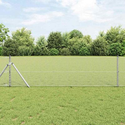 vidaXL Vonkajší šesťuholníkový fénový základný upevňovač 10 x 0,6 m
