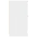vidaXL Komoda biela 70x35,5x67,5 cm spracované drevo
