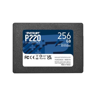 Patriot p220/256gb/ssd/2.5''/sata/3r
