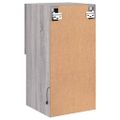 vidaXL TV skrinky s LED svetlami 2 ks sivé sonoma 30,5x30x60 cm