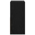 vidaXL Nočný stolík 2 ks Čierny dub 30,5 x 27 x 59,5 cm