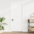 vidaXL Vnútorné dvere 78 x 211 cm Preglejka Biela