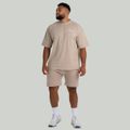 Tričko Oversized Tee Taupe - STRIX