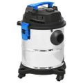 vidaXL Vysávač mokrý/suchý 1200 W 20 l strieborný