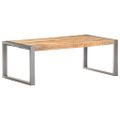 vidaXL Konferenčný stolík 110x60x40 cm, surové mangové drevo