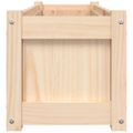 vidaXL Záhradný kvetináč 90x31x31 cm masívna borovica