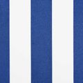vidaXL Sklopná markíza Modrá a biela 300 x 250 cm Polyester a hliník
