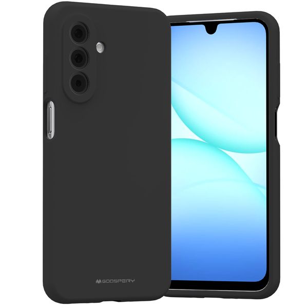 Silikónové puzdro mercury samsung galaxy A17 čierna