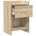 vidaXL Nočné stolíky 2 ks Dub sonoma 40 x 30 x 60 cm Kompozitné drevo