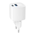GEMBIRD TA-UC-PDQC20-W-01, Nabíjačka, USB/USB-C