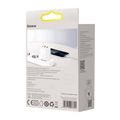 Sieťová nabíjačka Baseus Compact Quick Charger, 2xUSB, USB-C, PD, 3A, 30W (biela)