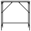 vidaXL Konzolový stolík sivý sonoma 75x32x75 cm kompozitné drevo