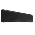 vidaXL Kryt na lehátko 12 očiek 200x65x35/60 cm polyetylén