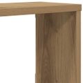 vidaXL Nástenné poličky v tvare kocky 6 ks 60x15x23cm kompozitné drevo