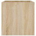 vidaXL Kvetináč vo farbe dubu sonoma 40x40x40 cm spracované drevo