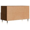 vidaXL TV skrinka hnedý dub 80x36x50 cm spracované drevo