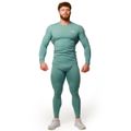Kompresné legíny Mid Blue - GymBeam, veľkosť XL