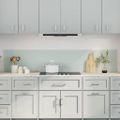 vidaXL Kuchynský obklad 2 ks Biela 100 x 40 cm tvrdené sklo