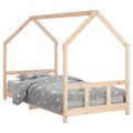 vidaXL Rám detskej postele 90x200 cm masívna borovica