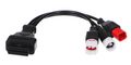 OBD-II redukcia 3-pin/4-pin/6-pin pre moto Yamaha a Honda MECHANIC CABLE 23 SIXTOL