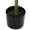 vidaXL Umelý olivovník 450 listov 120 cm zelený