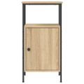 vidaXL Nočné stolíky 2 ks dub sonoma 41x31x80 cm kompozitné drevo